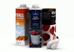 Yoghurt får ny förpackning