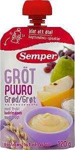 Gröt i klämpåse sommarens nyhet